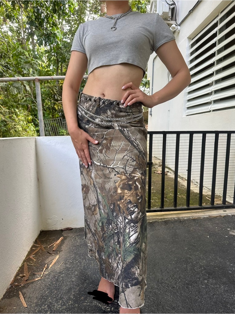 Praying Realtree Adjustable Maxi Skirt